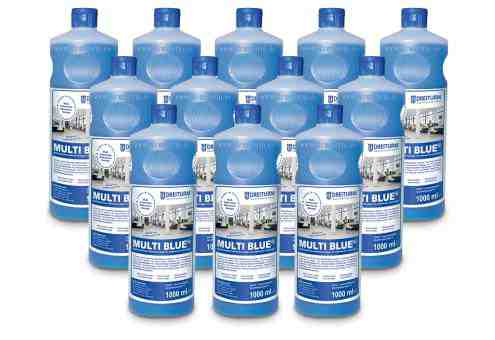 Multi Blue produto de limpeza universal, Máquina de limpeza automática, Caixa de cartão (12 x 1 l garrafa)