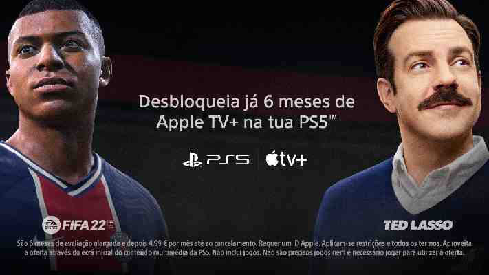 Sony e Apple oferecem 6 meses de Apple TV+ a quem tem uma PlayStation 5